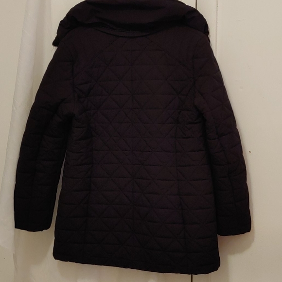 Medium Black Faux Down Coat - Picture 5 of 6